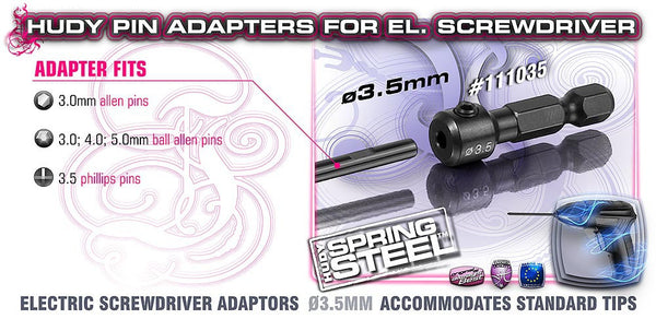 Pin Adaptor For Ep Screwdriver - 3.5Mm (Hd111035)