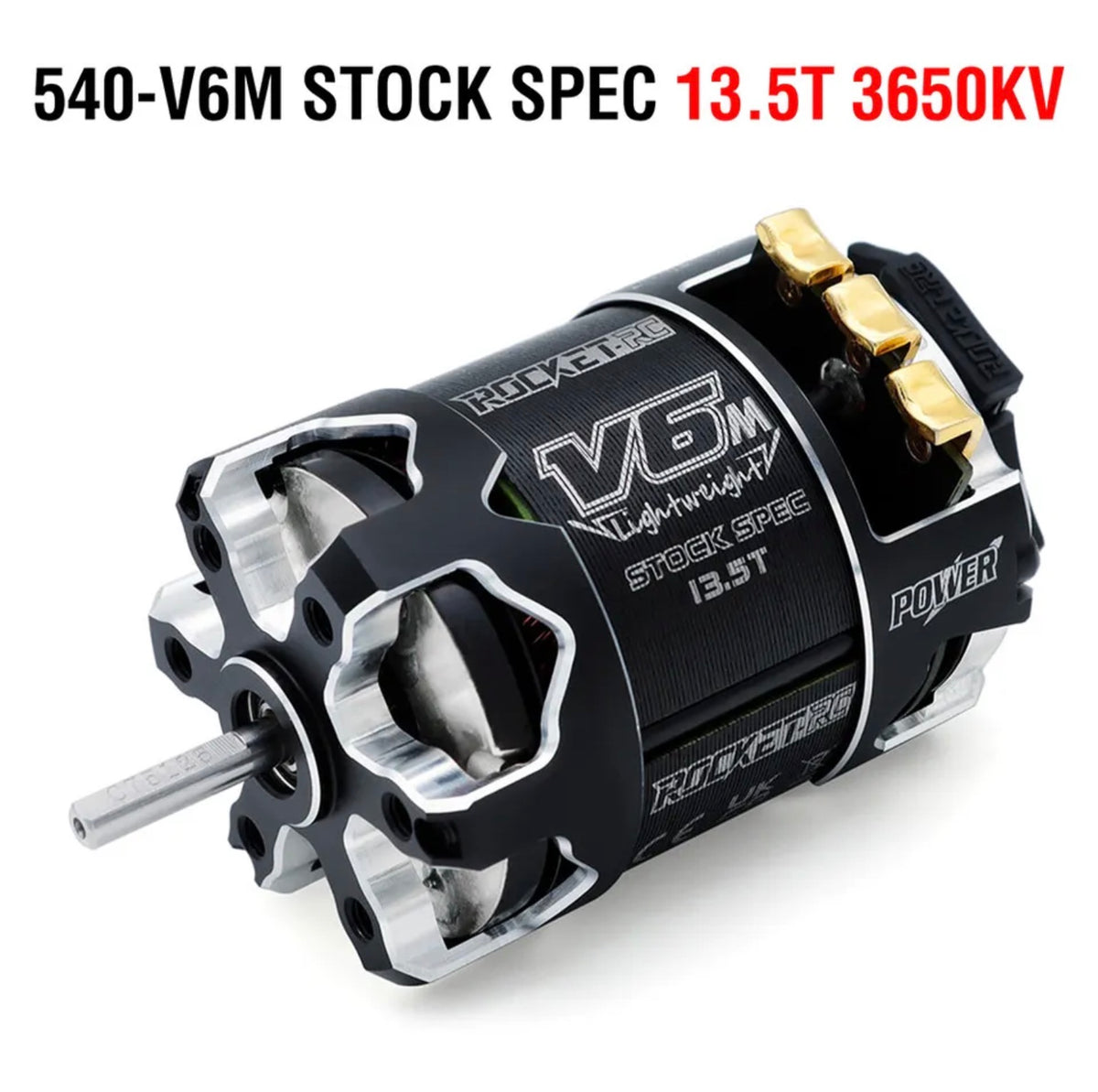 Razzo-RC sorpassa Hobby 540-V6M modificato sensored motore brushless per auto 1