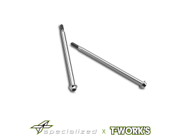 DR-TP-148 DR 64 Titanium Gearbox Screw 2pcs.( For Mayako MX8 )