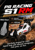 PR RACING PR S1 RM V2 body (Clear) Conversion kit (1)