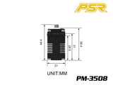 PM-3508, HV Digital Standard Servo With Full Aluminum Case.