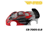1/8 GT Clear Car Body Shell CB-7005-0.8