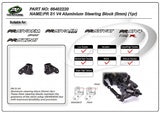 PR S1 V4 Aluminium Steering Block (0 mm) (1pr)