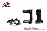 PRB10 Aluminium Caster Block 5 Degree Pair (R.L) (1pr)