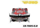1/8 GT Clear Car Body Shell CB-7005-0.8