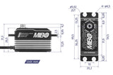 MIBO 1/10 Onroad Low Profile (0.062s/14.5kg/8.4V) Brushless Servo MB-2311