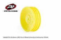 19x38mm 2WD Front Wheel 12mm*2pcs(Yellow)For IFMAR-#3