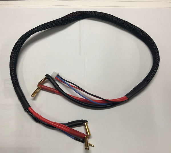 BALANCER CHARGE LEAD FOR LIPO 2S WITH 4-5/2MM CONNECTOR 60CM -