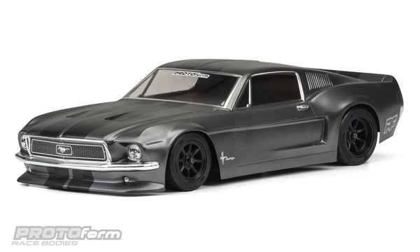 1968 FORD® MUSTANG CLEAR BODY FOR VTA CLASS